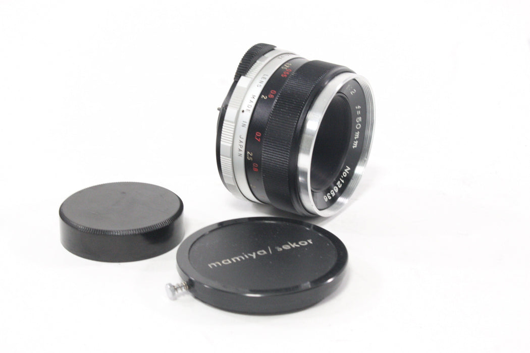 Mamiya Sekor 50mm  f/2 Lens for M42 Mount