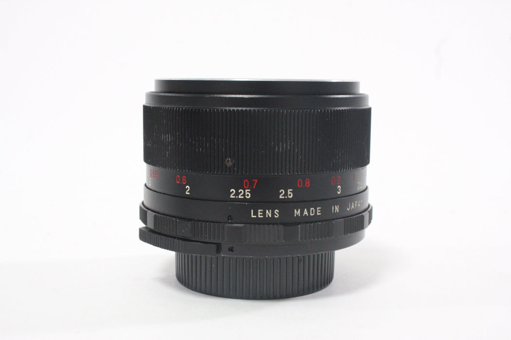 Mamiya/Sekor 55mm f/1.4 Lens for M42 Screw Mount