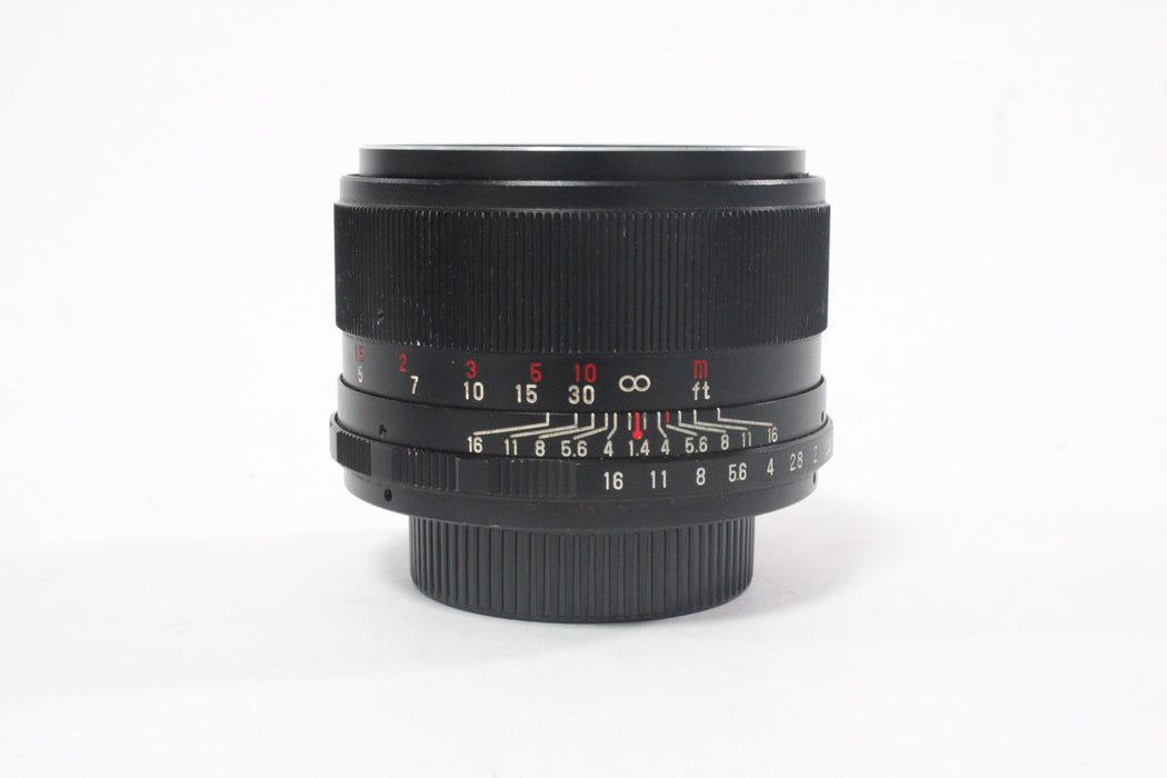 Mamiya/Sekor 55mm f/1.4 Lens for M42 Screw Mount