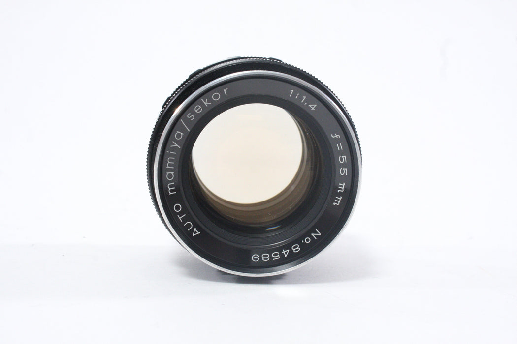 Mamiya/Sekor 55mm f/1.4 Lens for M42 Screw Mount