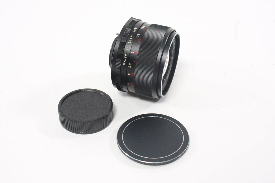 Mamiya/Sekor 55mm f/1.4 Lens for M42 Screw Mount