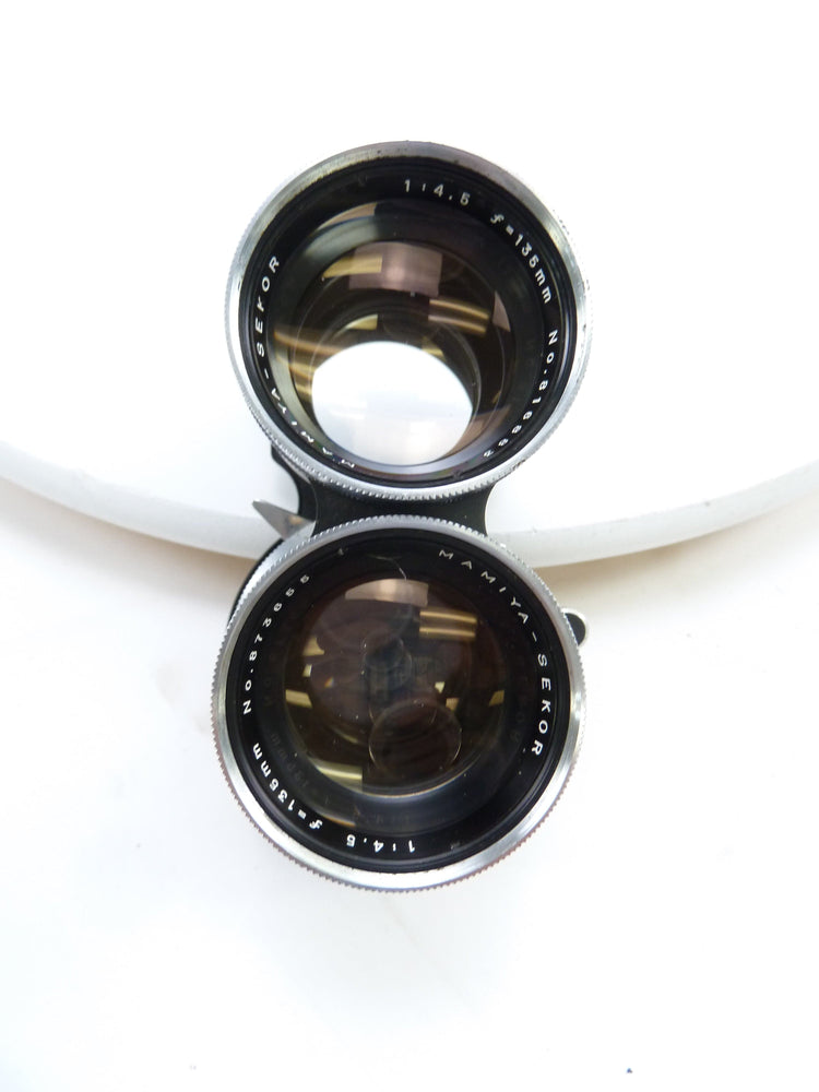 Mamiya Twin Lens Reflex 135MM f4.5 Black Dot Lens