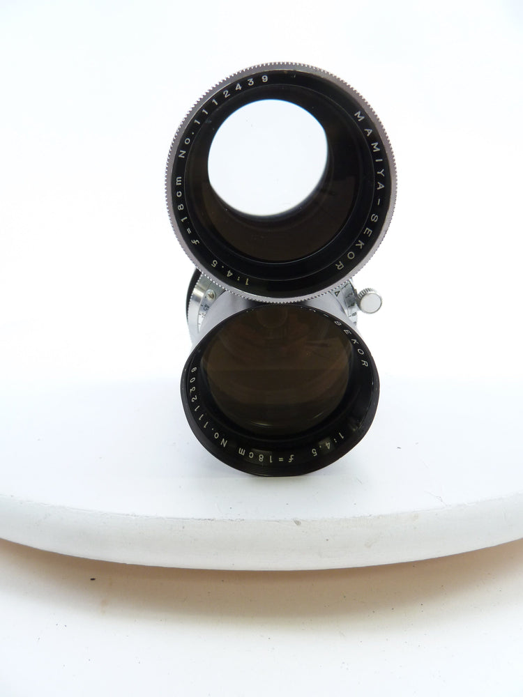 Mamiya Twin Lens Reflex 180MM f4.5 Telephoto Lens being sold AS IS