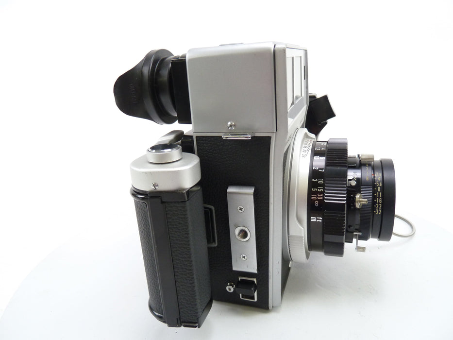 Mamiya Universal Camera Outfit with 100MM f3.5 Lens and 6X7 120/220 Film Back