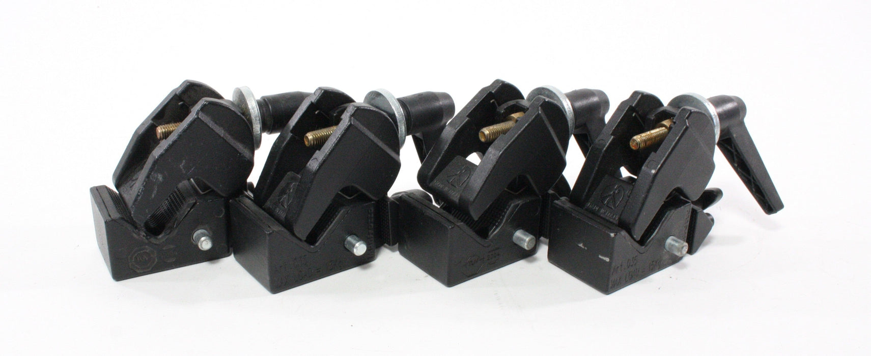 Manfrotto 035RL Super Clamp with long handle Set of 4