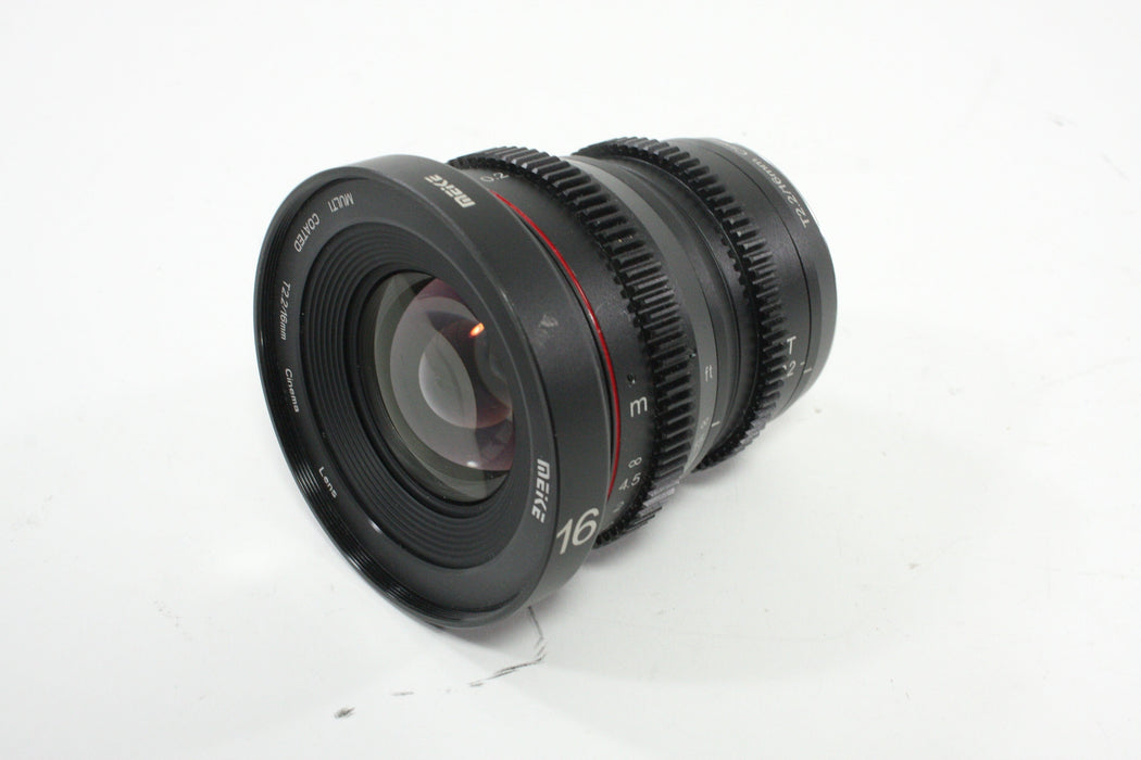 Meike 16mm T/2.2 Multi-Coated Cinema Lens for Micro 4/3