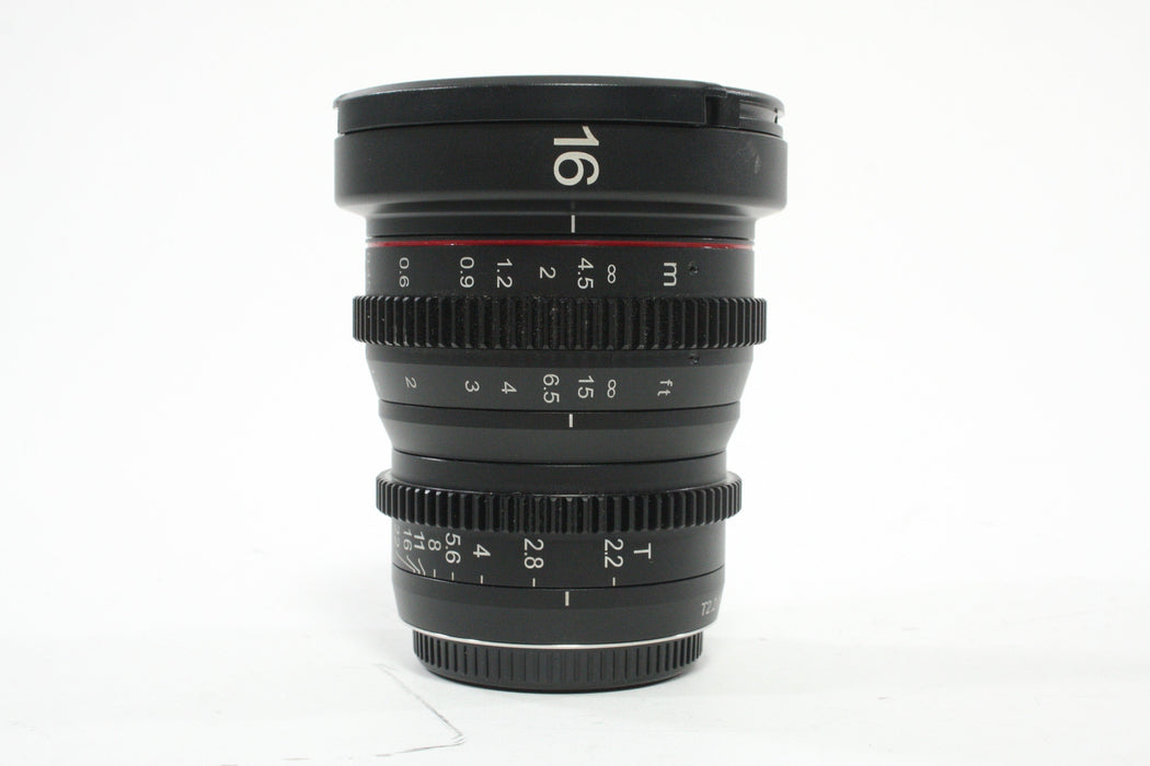 Meike 16mm T/2.2 Multi-Coated Cinema Lens for Micro 4/3