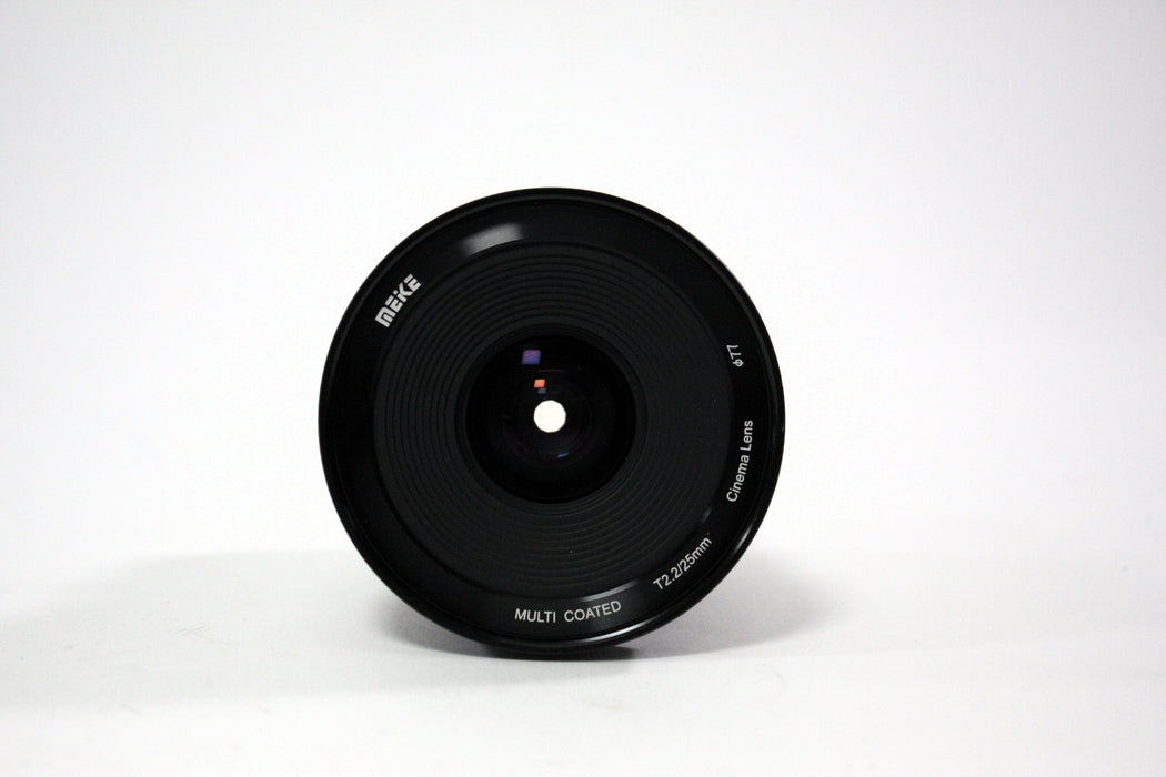 Meike 25mm T/2.2  Multi Coated Cinema Lens for Micro 4/3 Mount AS-IS