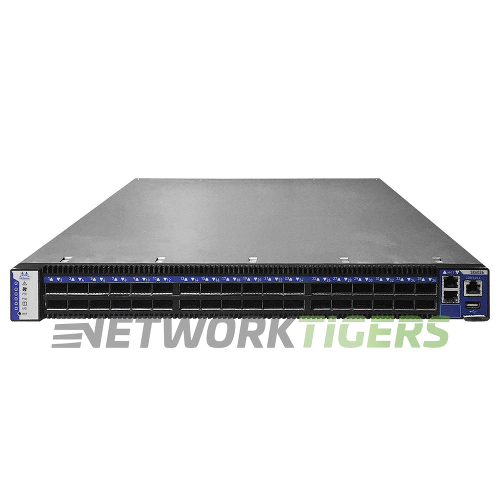 Nvidia Mellanox MSX6036F-2SFS 36x 56GB QSFP (FDR) B-F Air (P2C) Switch