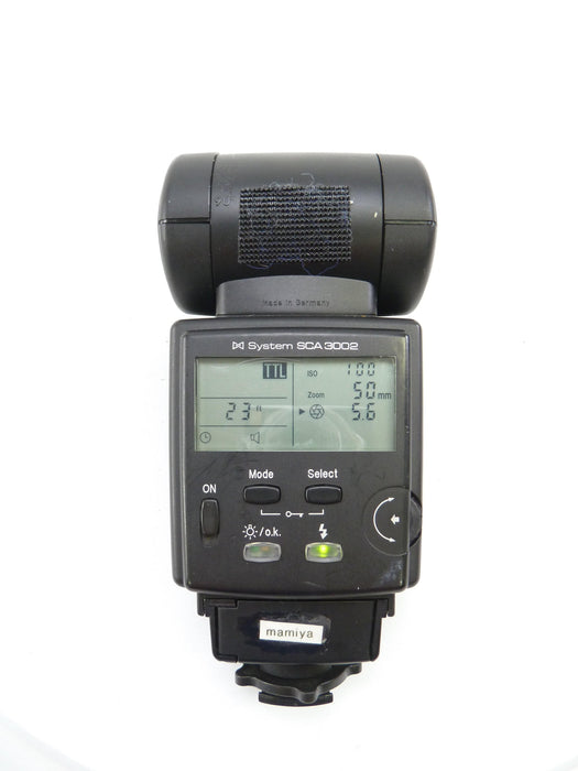 Metz 54MZ-4  Shoe Mount Flash with SCA3952 Mamiya 645 AF Module