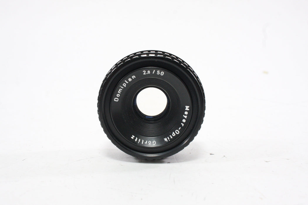 Meyer-Optik Gorlitz Domiplan 50mm f/2.8 Lens for M42 Screw Mount