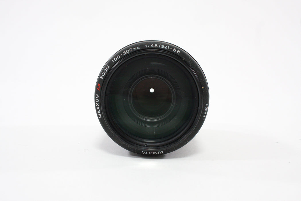 Minolta 100-300mm f/4.5-5.6 Maxxum Lens for Minolta A Mount