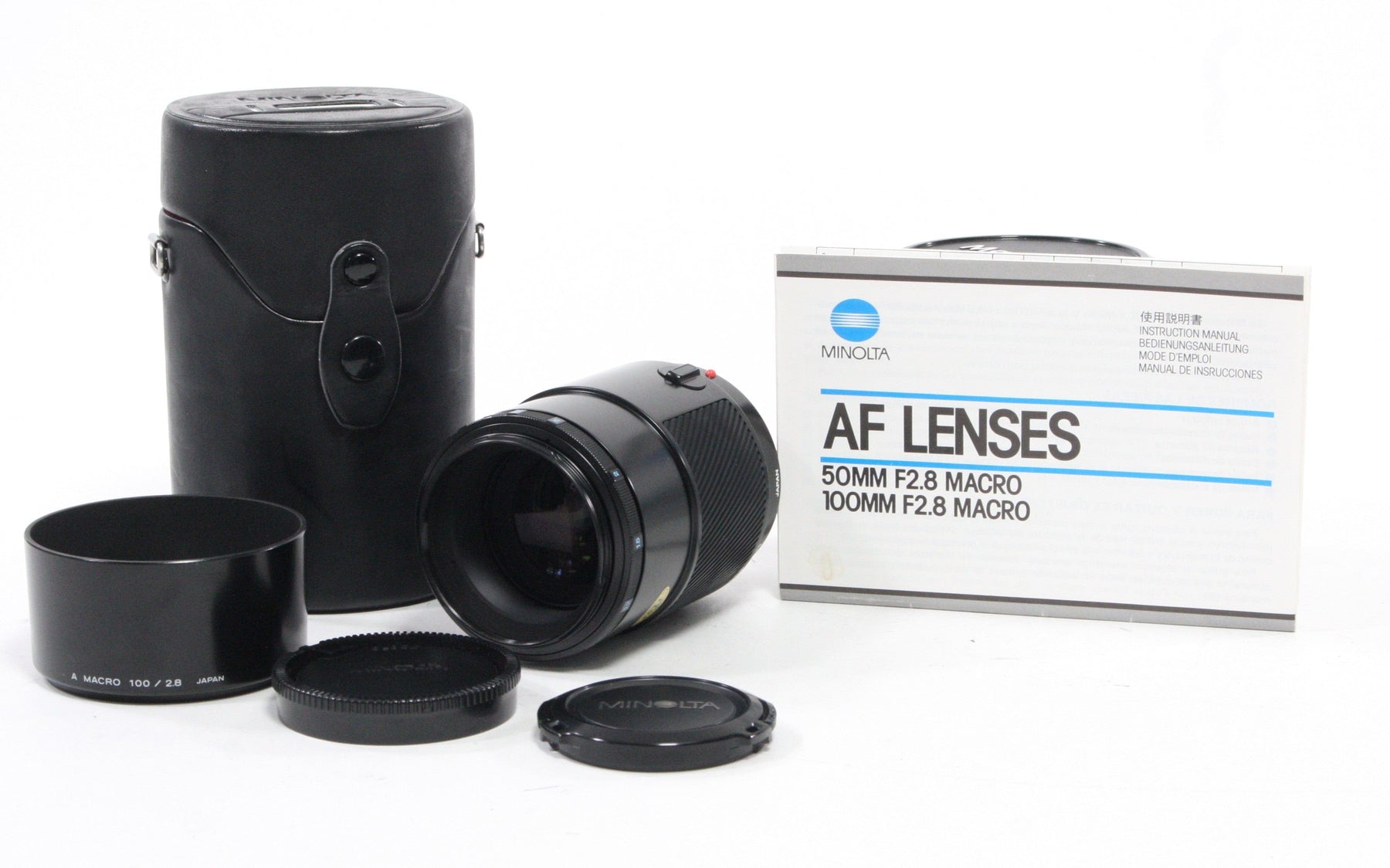 Minolta 100mm f/2.8 Macro AF Lens for Minolta A Mount