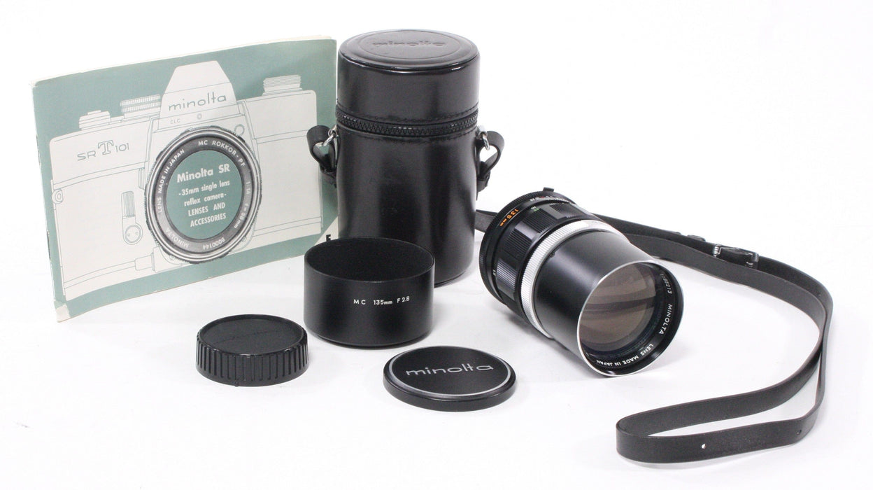 Minolta 135mm f/2.8 MC Tele Rokker-PF for Minolta MC Mount