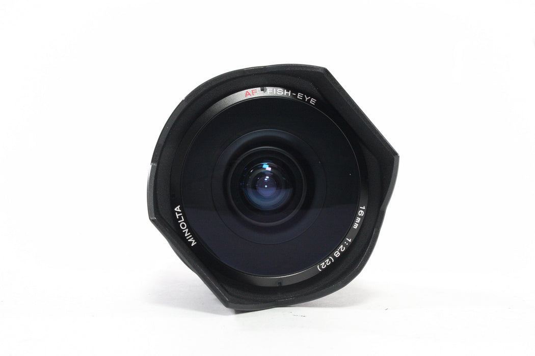 Minolta 16mm f/2.8 AF Fish-Eye Lens for A Mount
