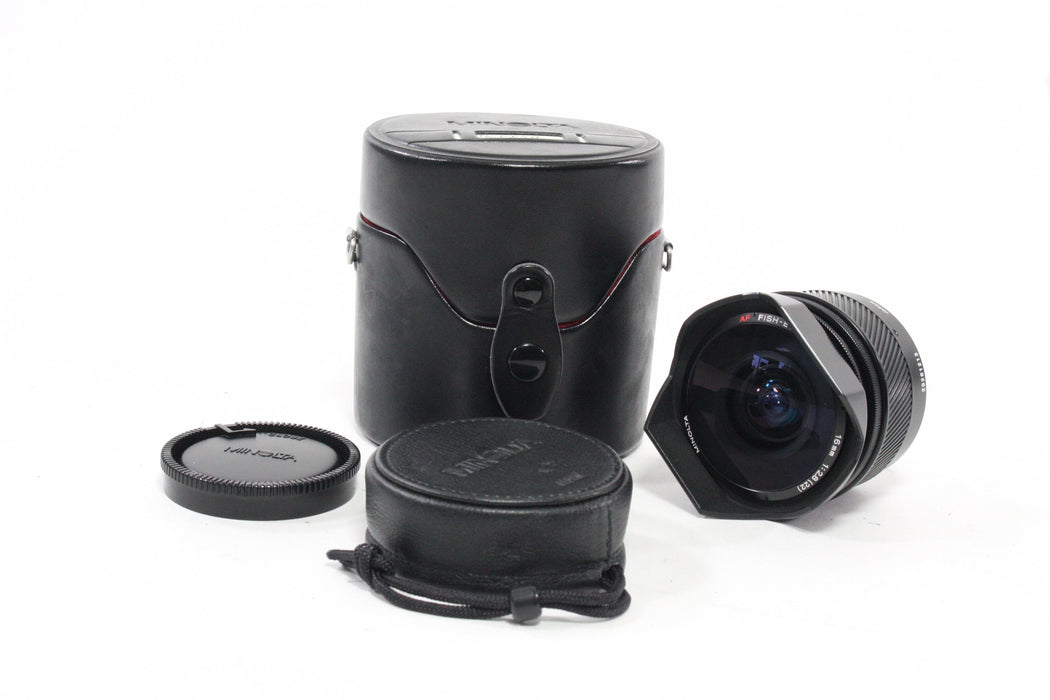 Minolta 16mm f/2.8 AF Fish-Eye Lens for A Mount