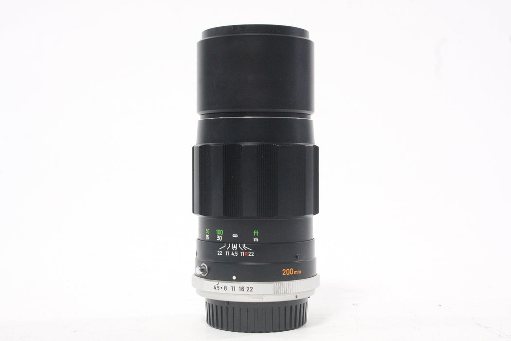 Minolta 200mm f/4.5 MC Tele Rokkor-PE Lens for Minolta MD Mount