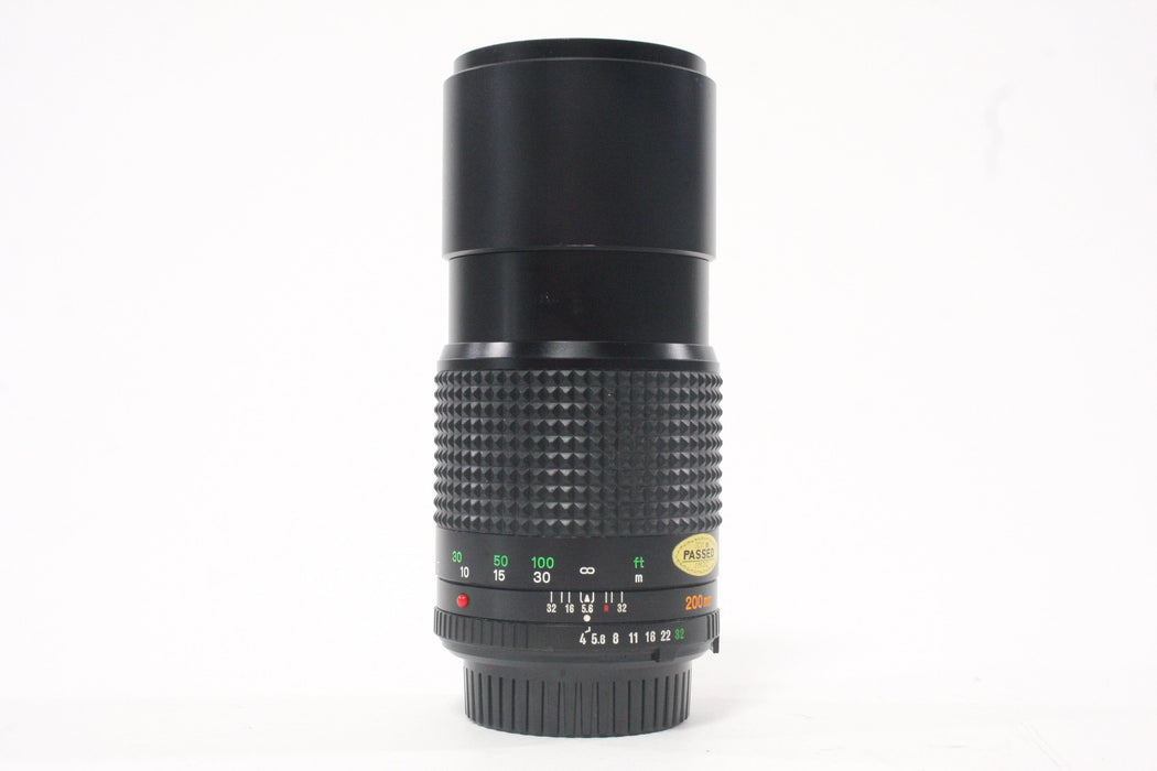 Minolta 200mm f/4 Lens for MD Mount