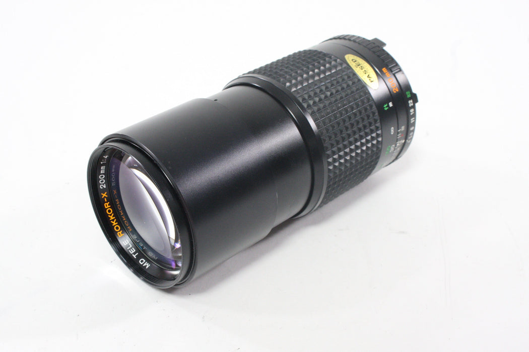 Minolta 200mm f/4 Lens for MD Mount