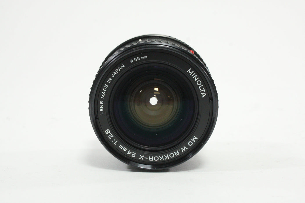 Minolta 24mm f/2.8 MD W.Rokkor-X Lens for Minolta MD Mount