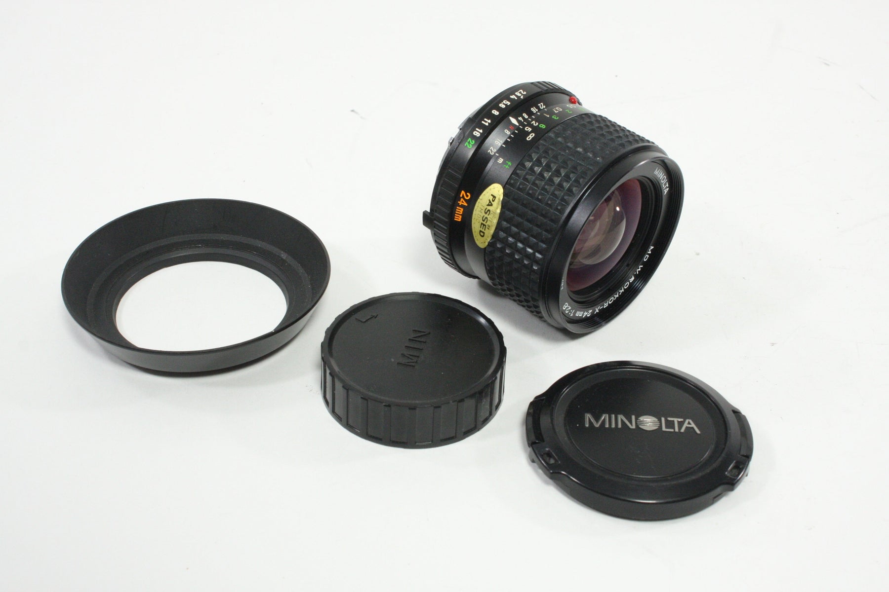 Minolta 24mm f/2.8 MD W.Rokkor-X Lens for Minolta MD Mount