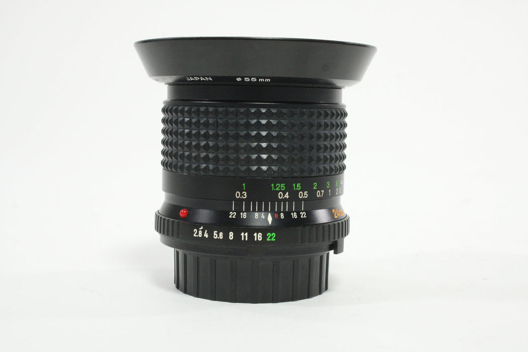 Minolta 24mm f/2.8 MD W.Rokkor-X Lens for Minolta MD Mount