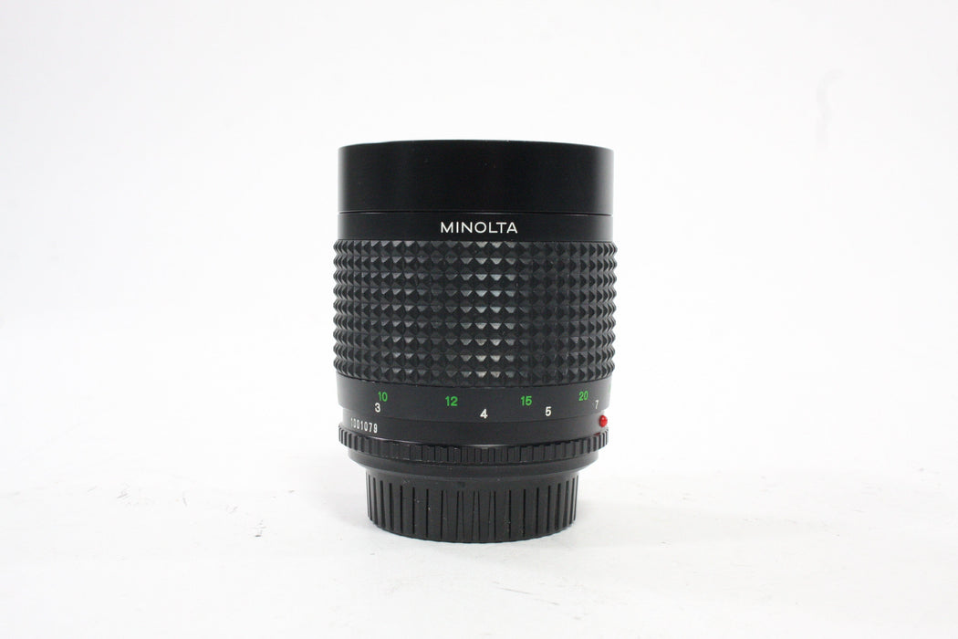 Minolta 250mm f/5.6 Rokkor-X RF Mirror Lens for MD Mount