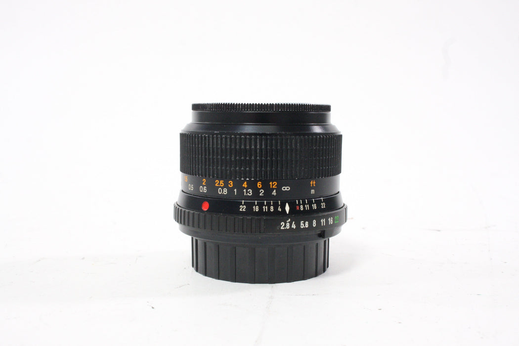 Minolta 28mm f/2.8 Celtic Lens for Minolta MD Mount