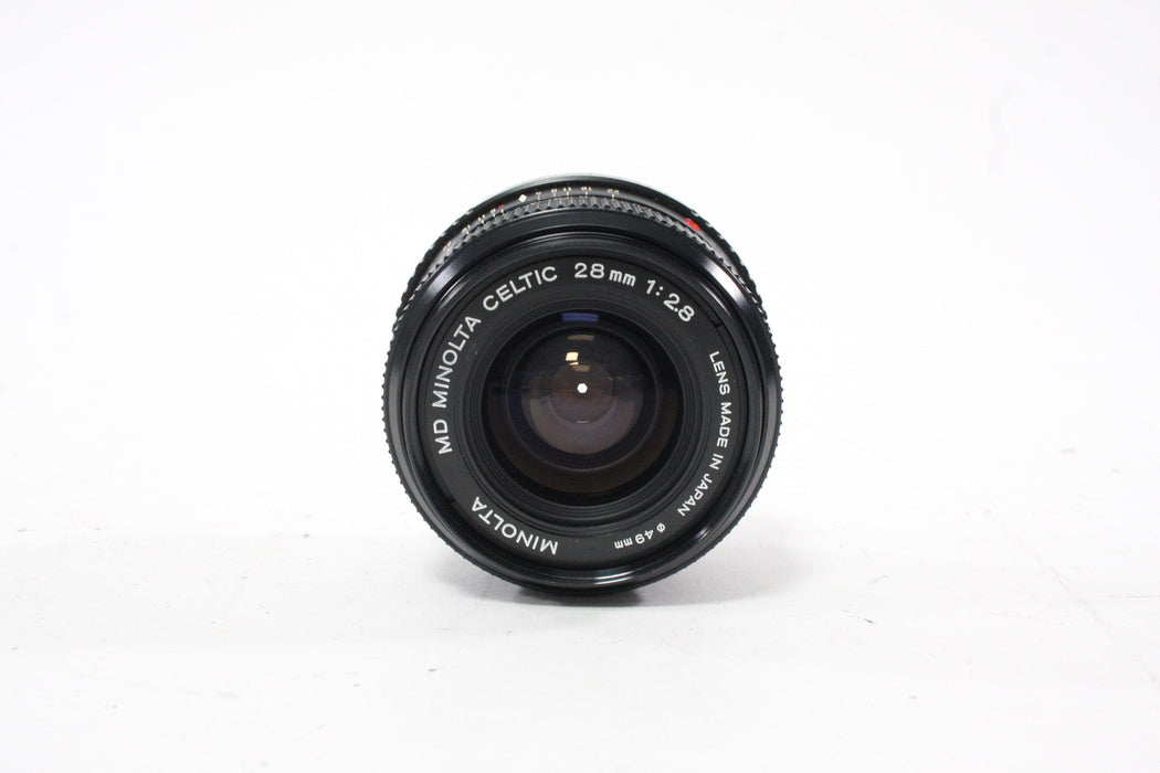 Minolta 28mm f/2.8 Celtic Lens for Minolta MD Mount