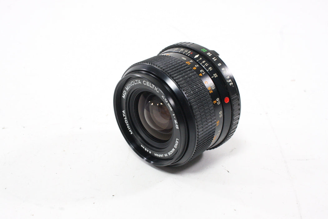 Minolta 28mm f/2.8 Celtic Lens for Minolta MD Mount