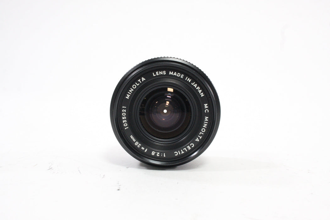 Minolta 28mm f/2.8 Celtic Lens for Minolta MD Mount