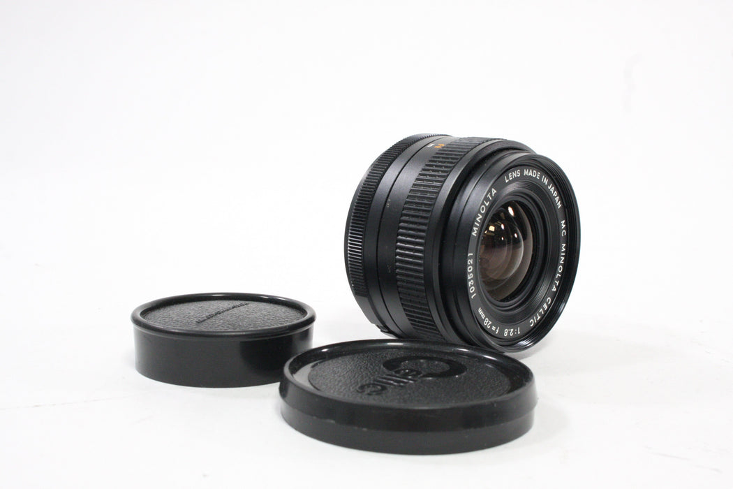 Minolta 28mm f/2.8 Celtic Lens for Minolta MD Mount