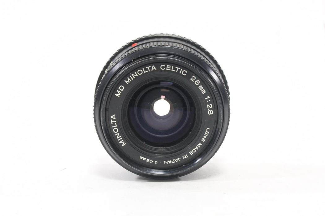 Minolta 28mm f/2.8 Celtic Lens for Minolta MD Mount