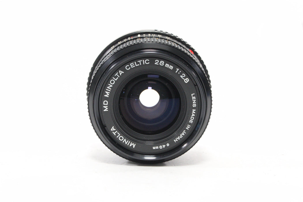 Minolta 28mm f/2.8 Celtic Lens for Minolta MD Mount
