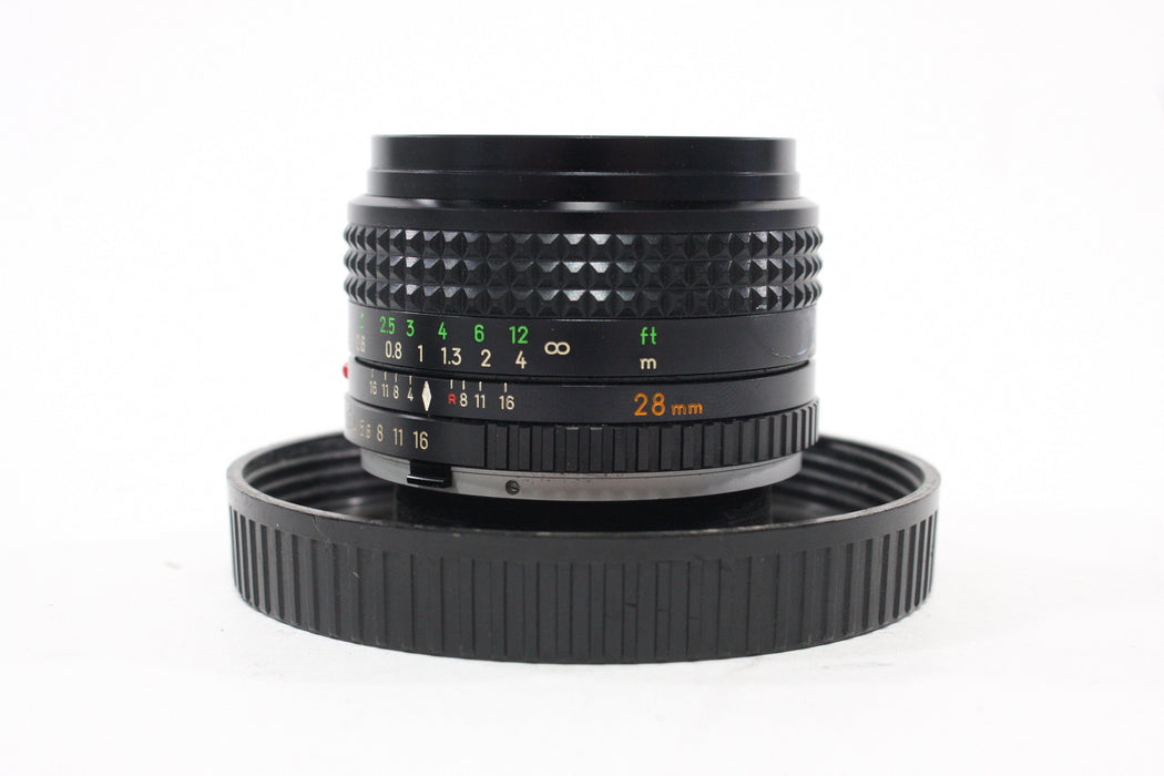 Minolta 28mm f/2.8 MC W. Rokkor-X for Minolta MD Lens