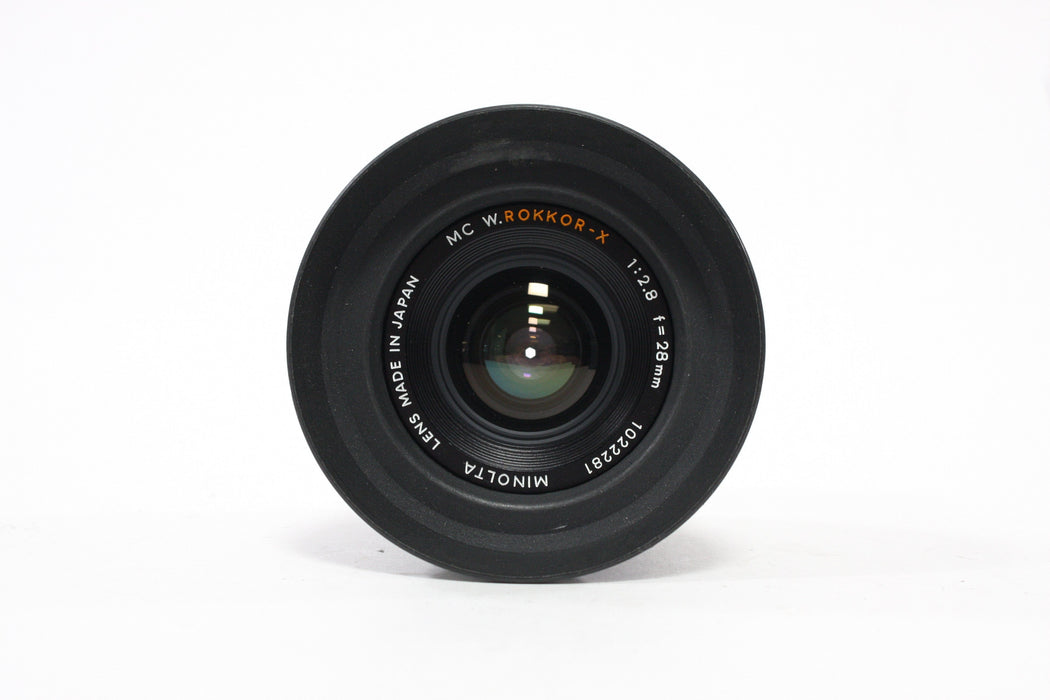 Minolta 28mm f/2.8 MC W. Rokkor-X for Minolta MD Lens