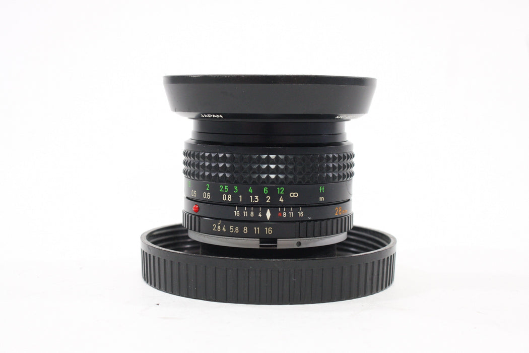 Minolta 28mm f/2.8 MC W. Rokkor-X for Minolta MD Lens