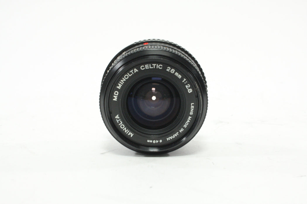 Minolta 28mm f/2.8 MD Celtic Lens for MD Mount