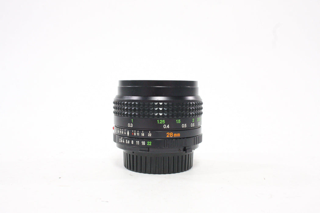 Minolta 28mm f/2.8 Rokkor-X Lens for Minolta MD Mount