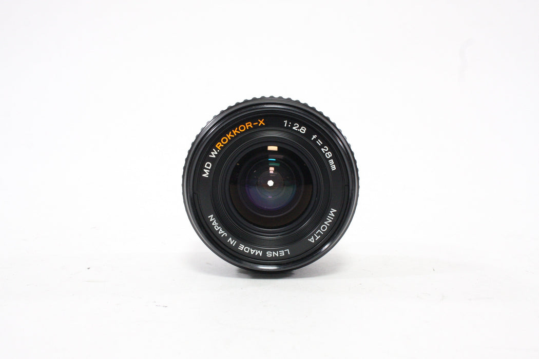 Minolta 28mm f/2.8 Rokkor-X Lens for Minolta MD Mount