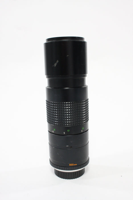 Minolta 300mm f/5.6 Rokkor-X MC Tele Lens for Minolta MD Mount