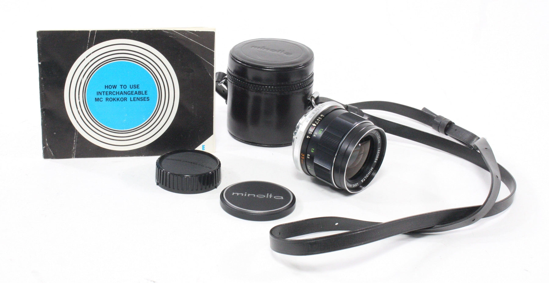Minolta 35mm f/2.8 MC W.Rokker-HG Lens for Minolta MD Mount
