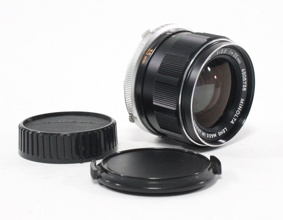 Minolta 35mm f/2.8 MC W.Rokker-HG Lens for Minolta MD Mount