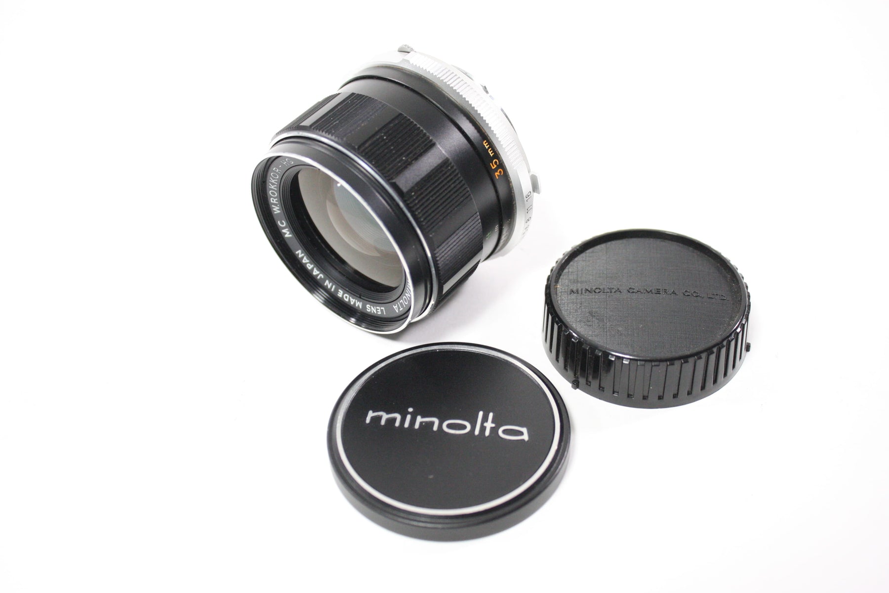Minolta 35mm f/2.8 MC W.Rokkor-HG for MD Mount