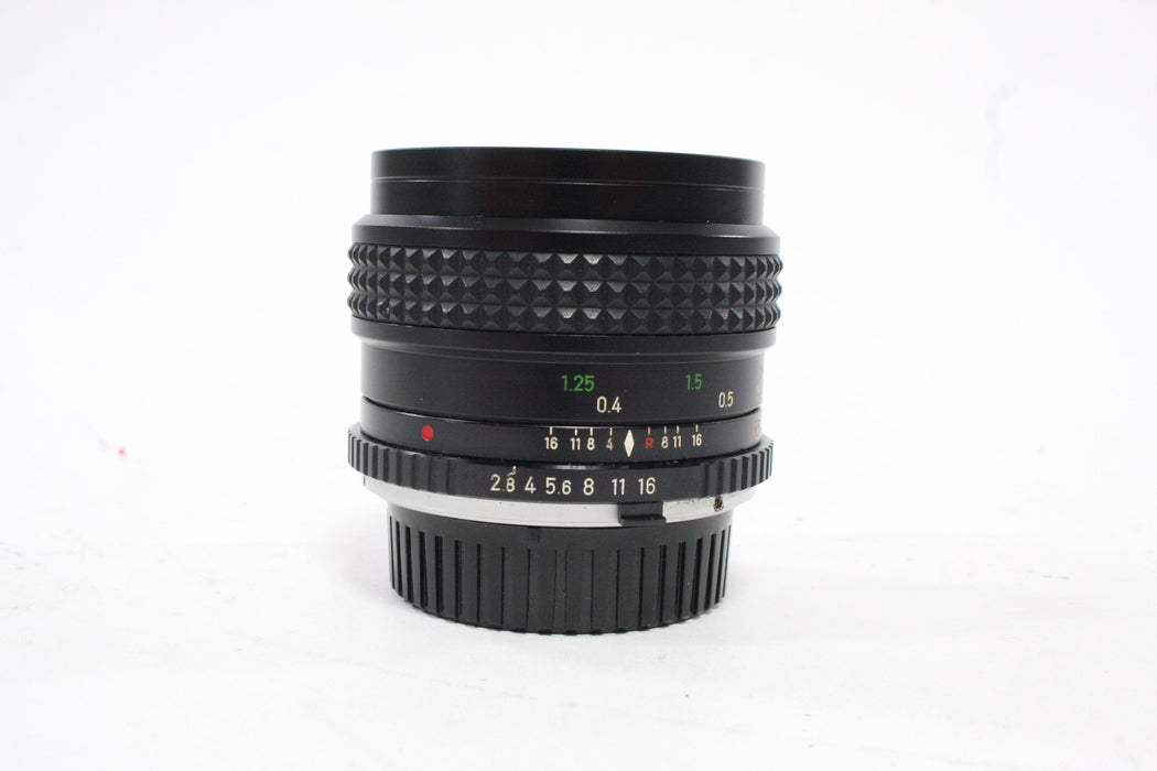 Minolta 35mm f/2.8 MC W.Rokkor-HG Lens for MD Mount AS-IS