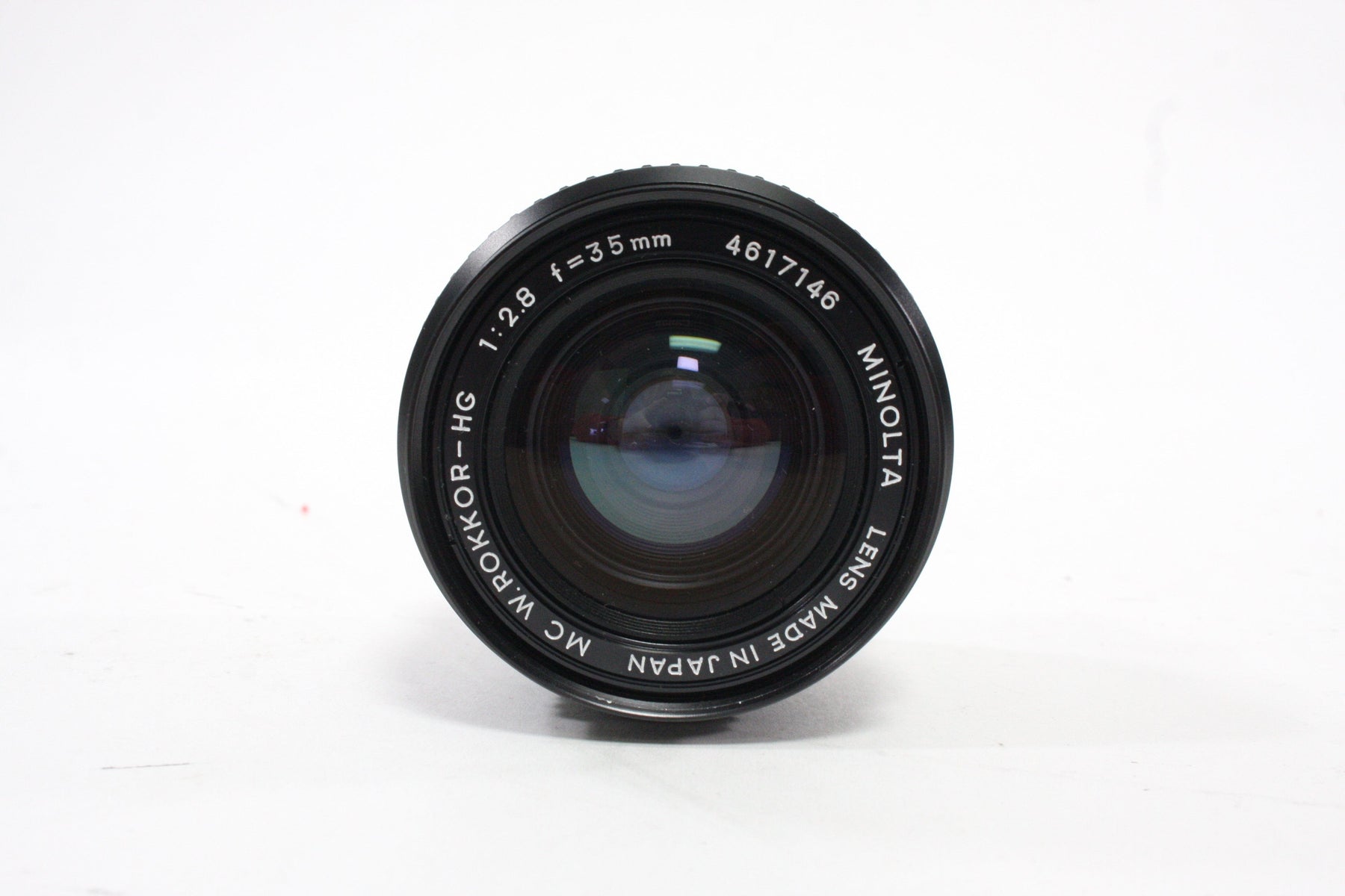 Minolta 35mm f/2.8 MC W.Rokkor-HG Lens for MD Mount AS-IS