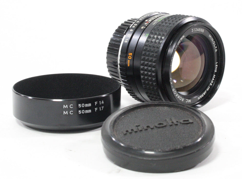 Minolta 50mm 1:1.4 MC Rokker-PG for Minolta MC Mount