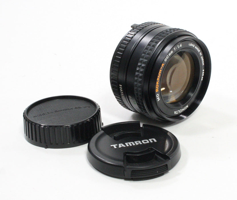 Minolta 50mm f/1.4 MD Rokkor Lens for Minolta MD