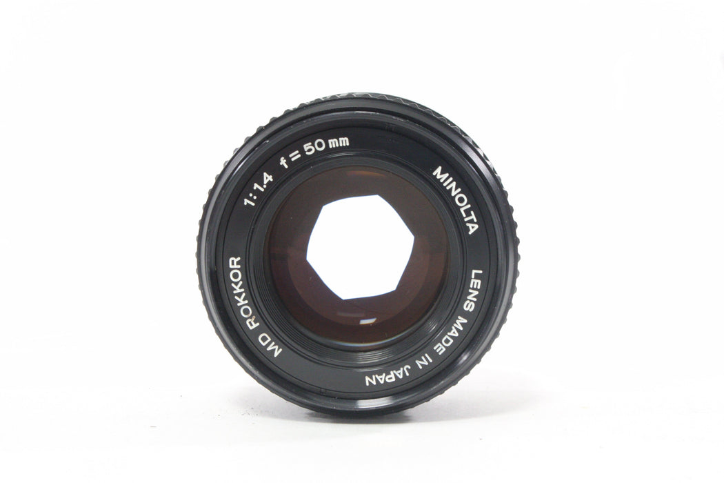 Minolta 50mm f/1.4 MD Rokkor Lens for Minolta MD Mount