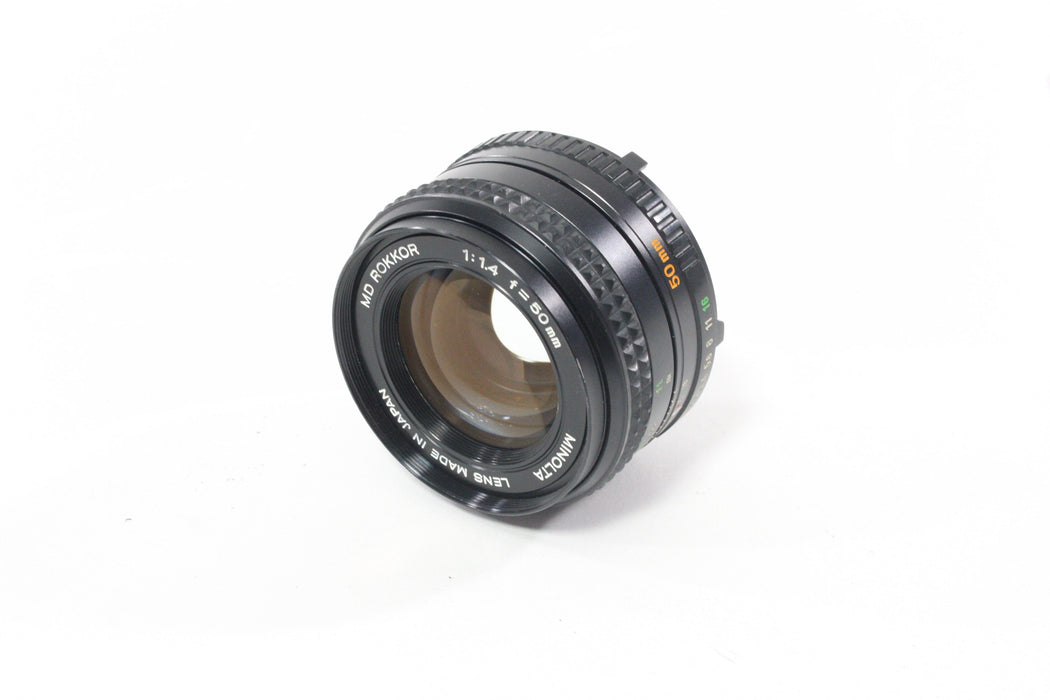 Minolta 50mm f/1.4 MD Rokkor Lens for Minolta MD Mount